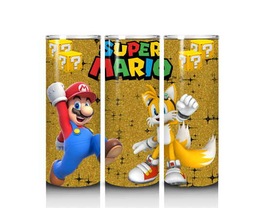 20 oz Super Mario Bros Tumbler