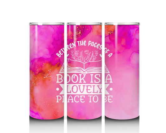 20 oz Between the Pages of a Book Tumbler