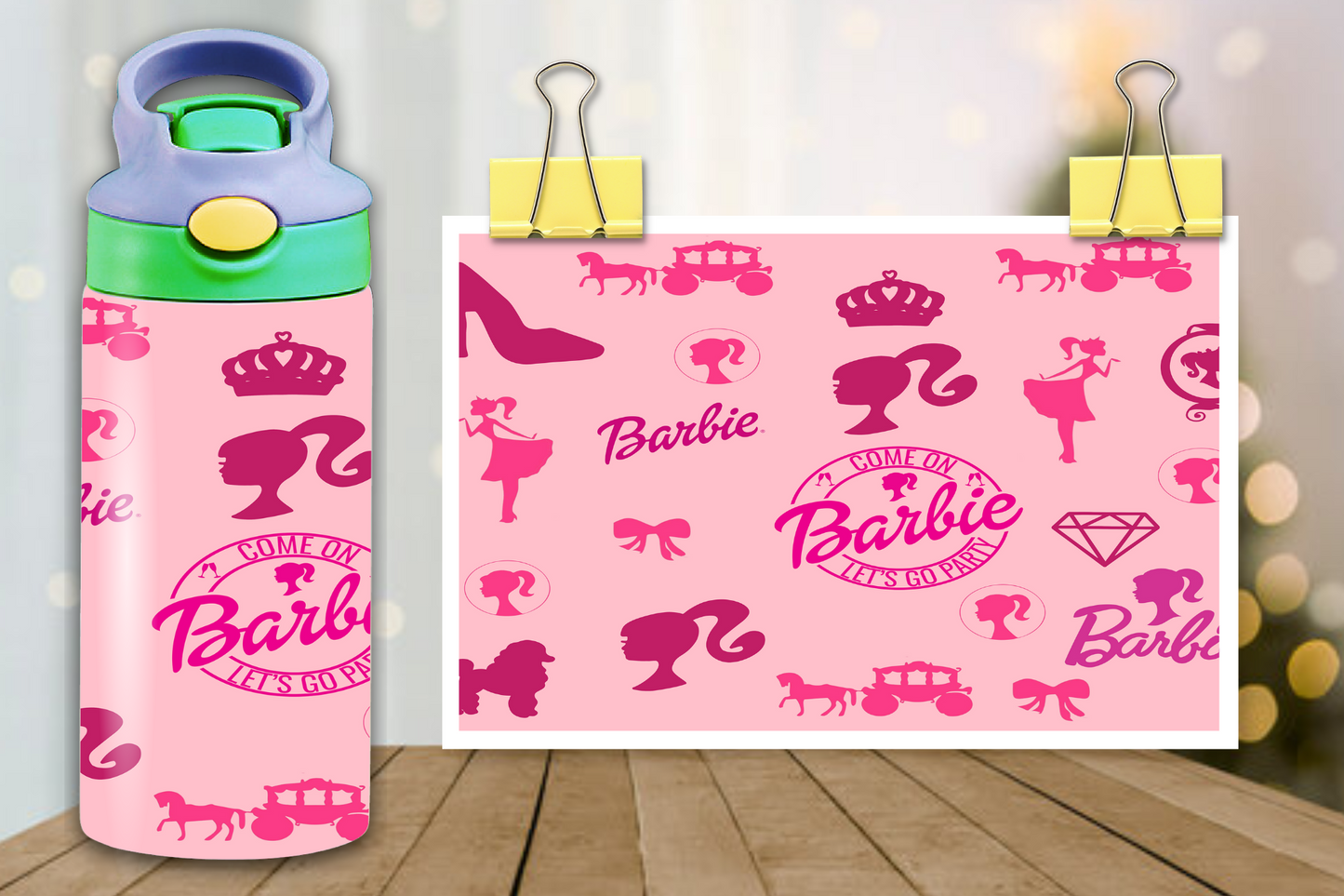 Barbie Party Kids Tumbler