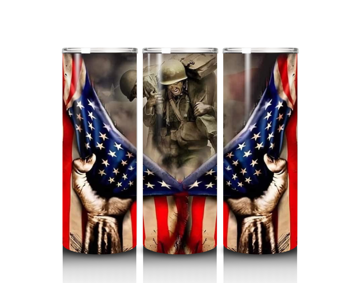 Saving the Fallen Warrior Tumbler