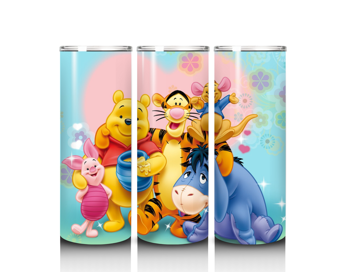 20 oz Pooh and Friends Tumbler