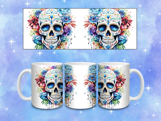 Sugar Skull Coffee Mug