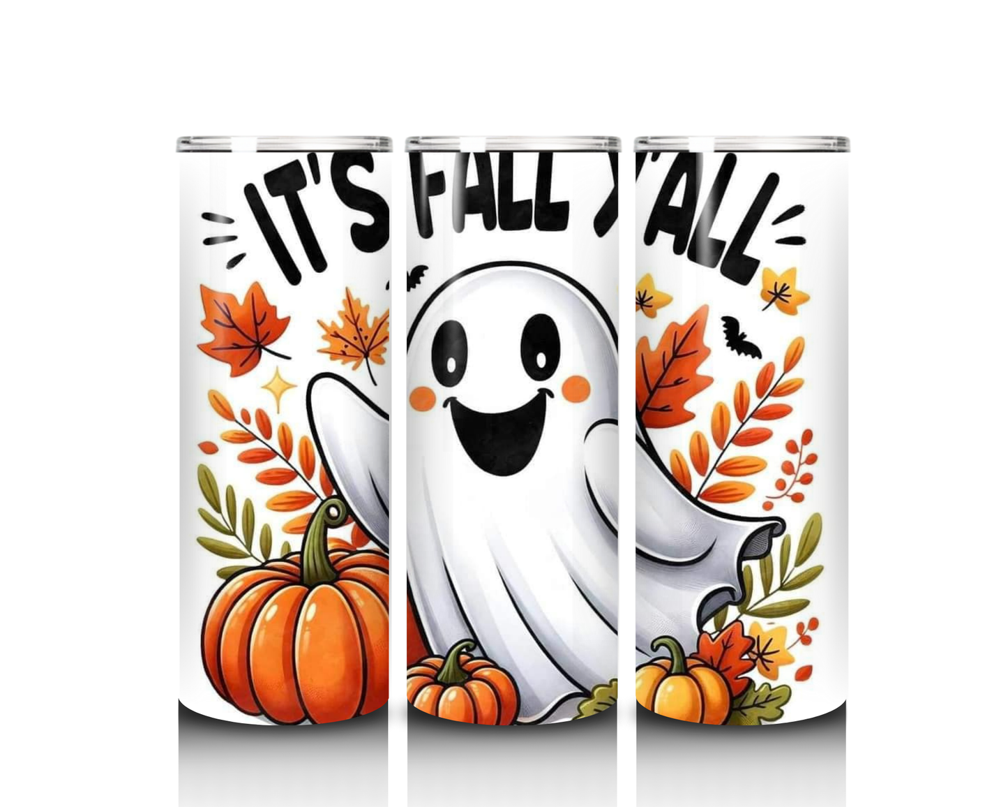 It's Fall Y'all Ghost Tumbler