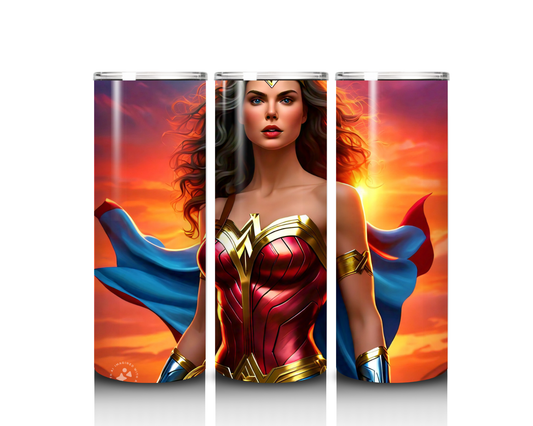 20 oz Wonder Woman Tumbler