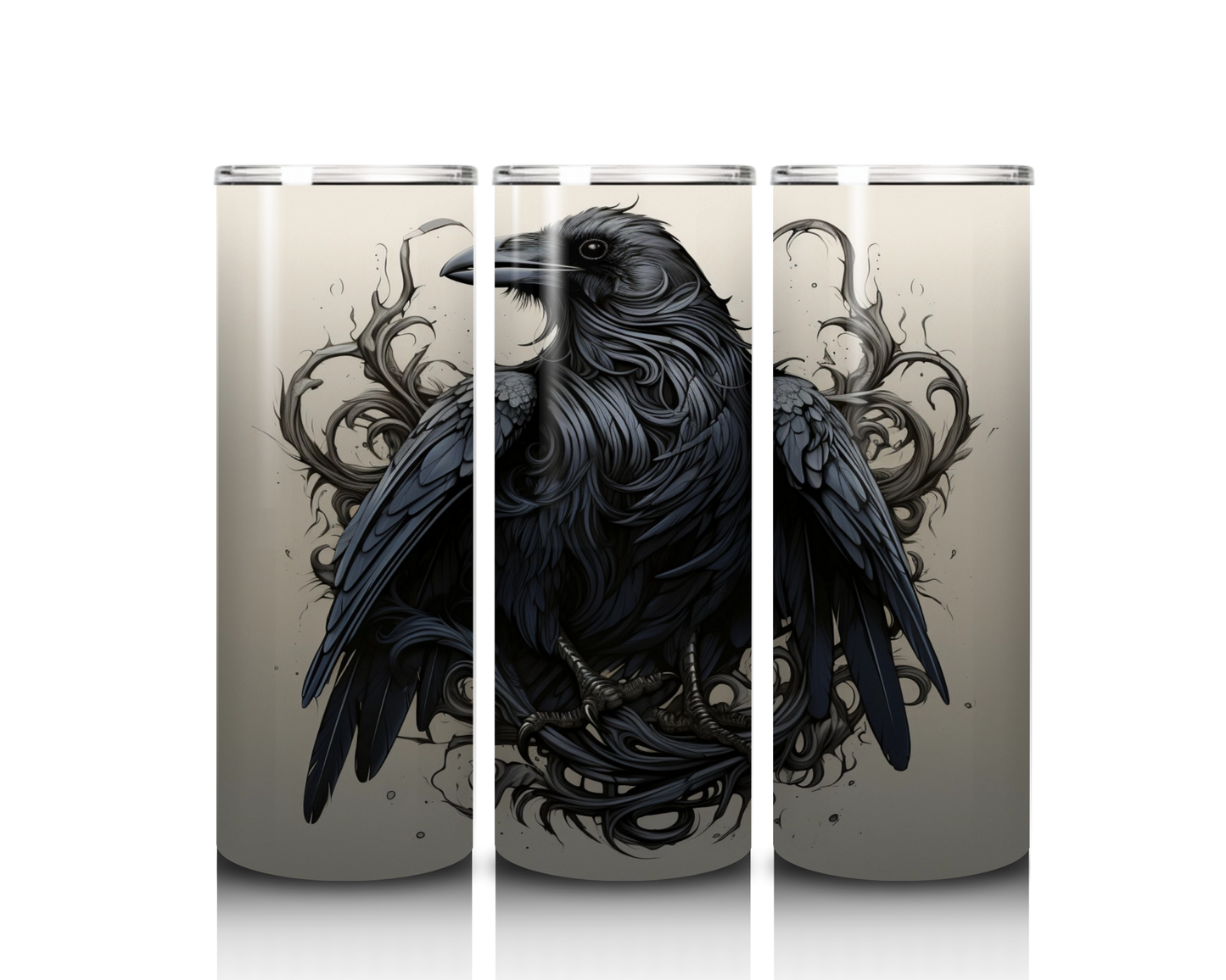 20 oz Dark Raven Tumbler