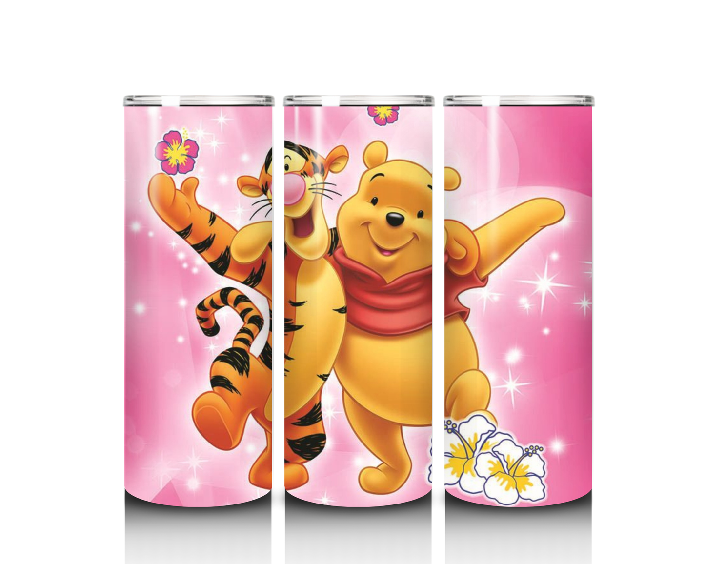 20 oz Pooh and Tigger Tumbler