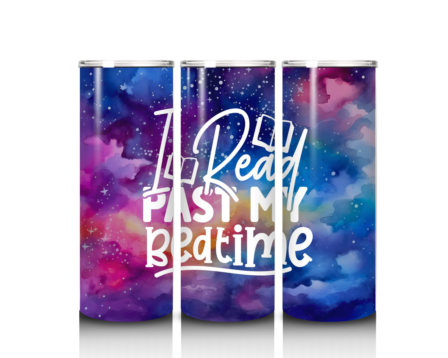 20 oz I Read Past My Bedtime Tumbler