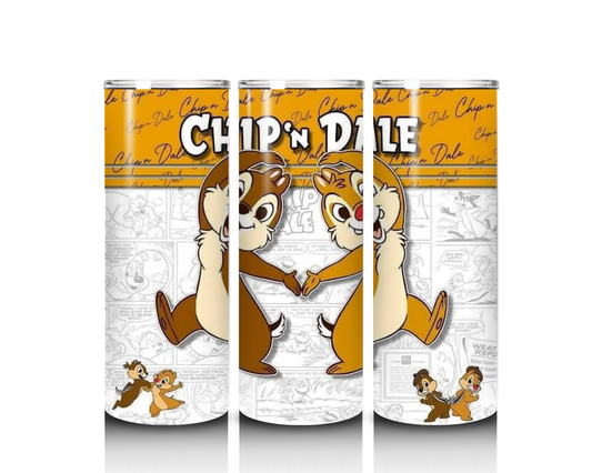 20 oz Chip N Dale Tumbler