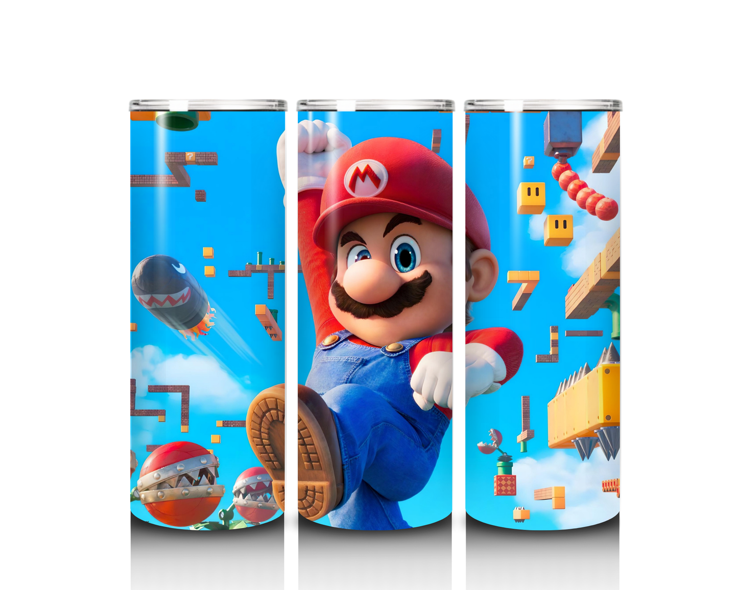 20 oz Mario in the Sky Tumbler