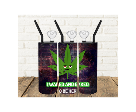 Wake and Bake 420 Tumbler Pipe