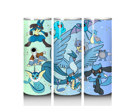 20 oz Pokemon Water Type Tumbler