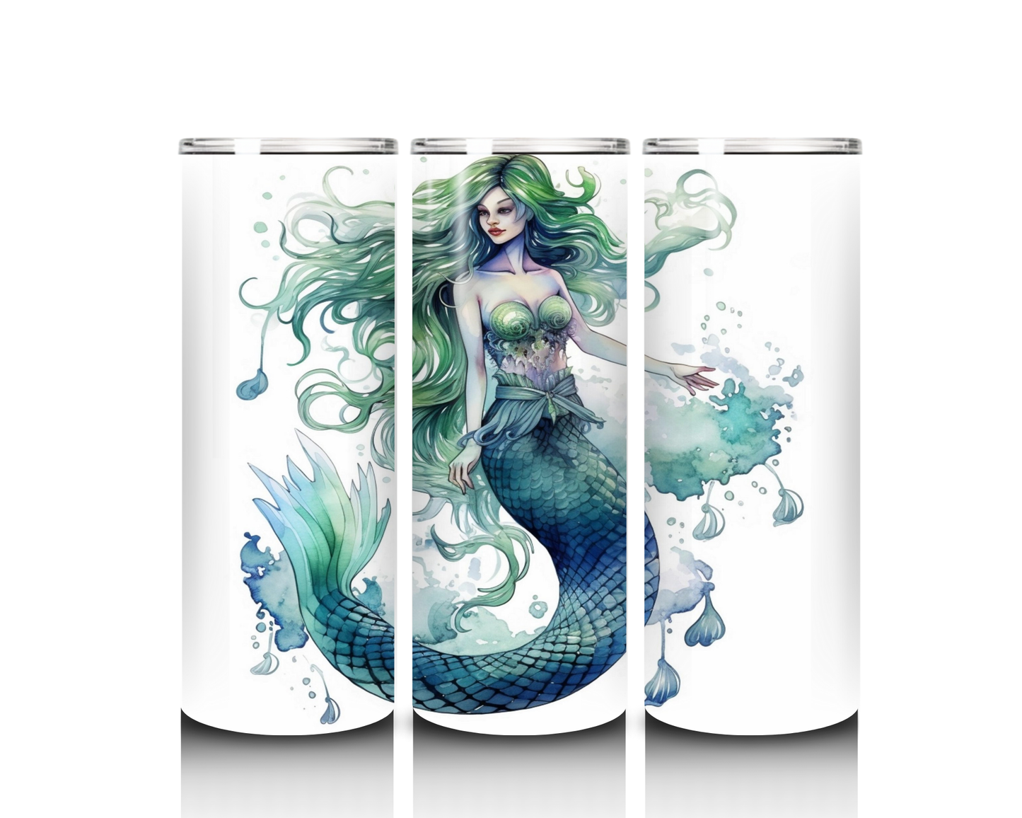 Green Mermaid Tumbler