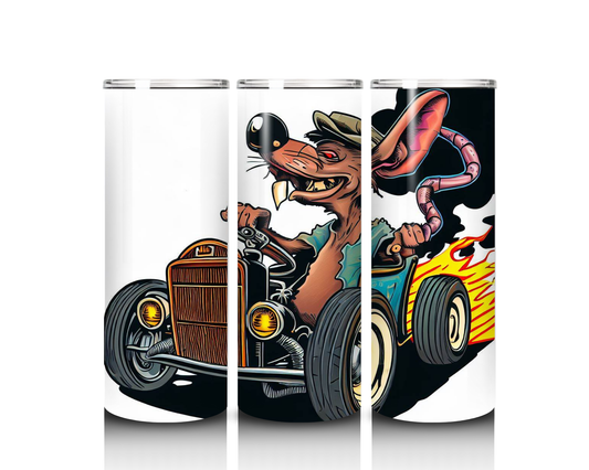 20 oz Rat Rod Tumbler