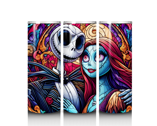 Jack and Sally Tumbler