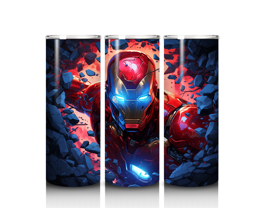 20 oz Iron Man Tumbler
