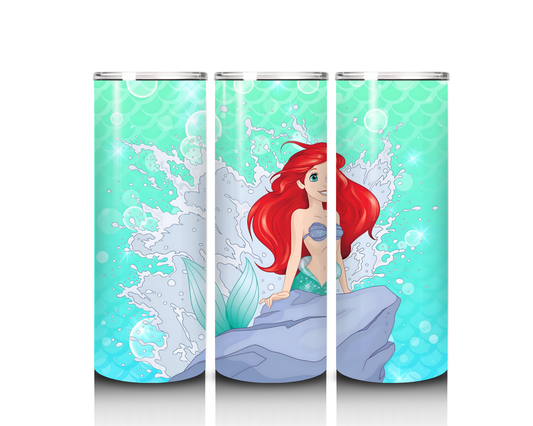 20 oz Ariel on a Rock Tumbler