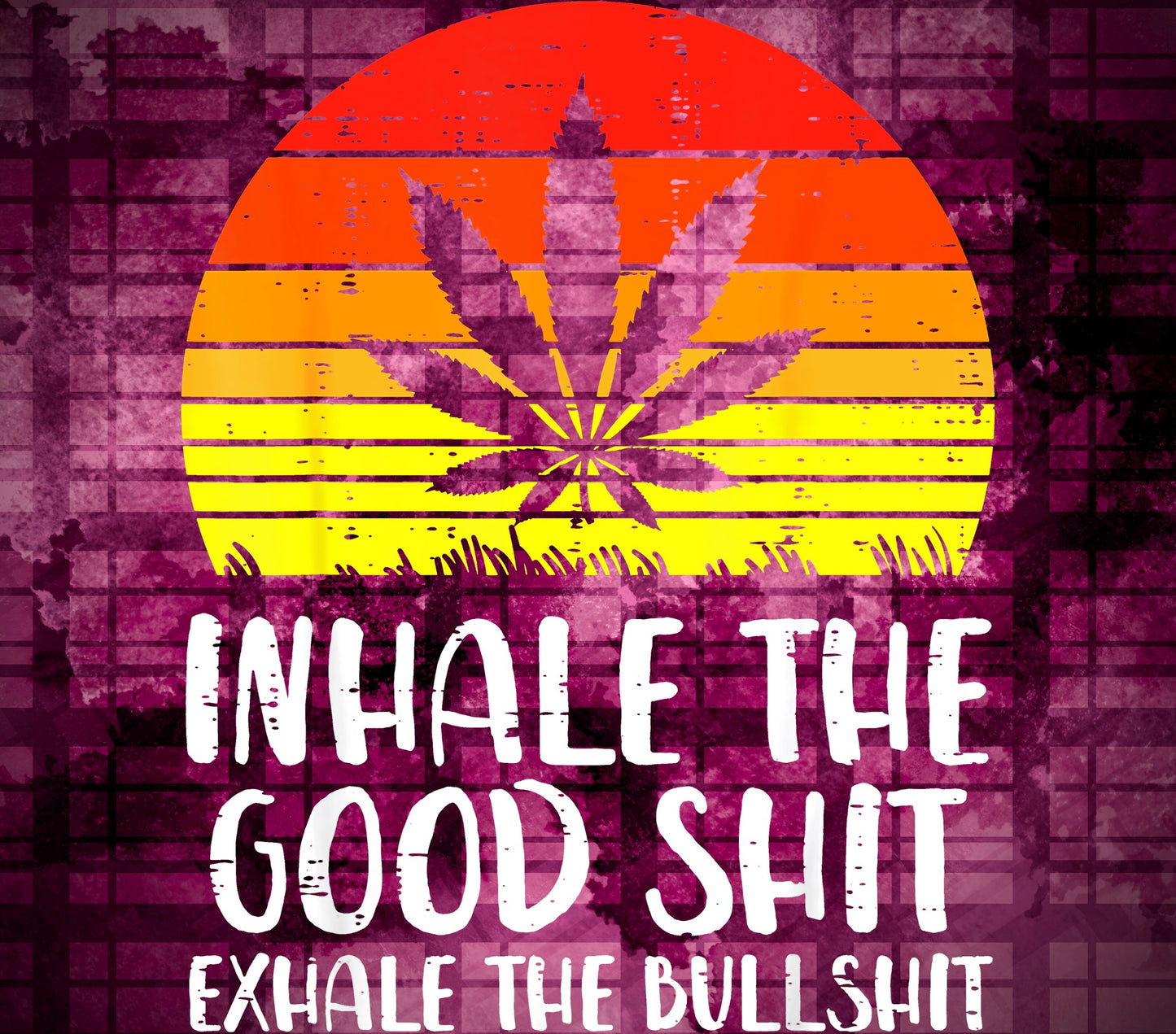 Inhale the Good Sh*t 420 Tumbler Pipe