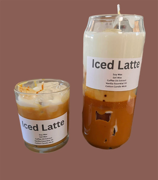 Organic Iced Latte Candle