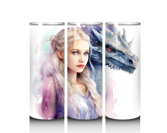 20 oz Dragon Rider Tumbler