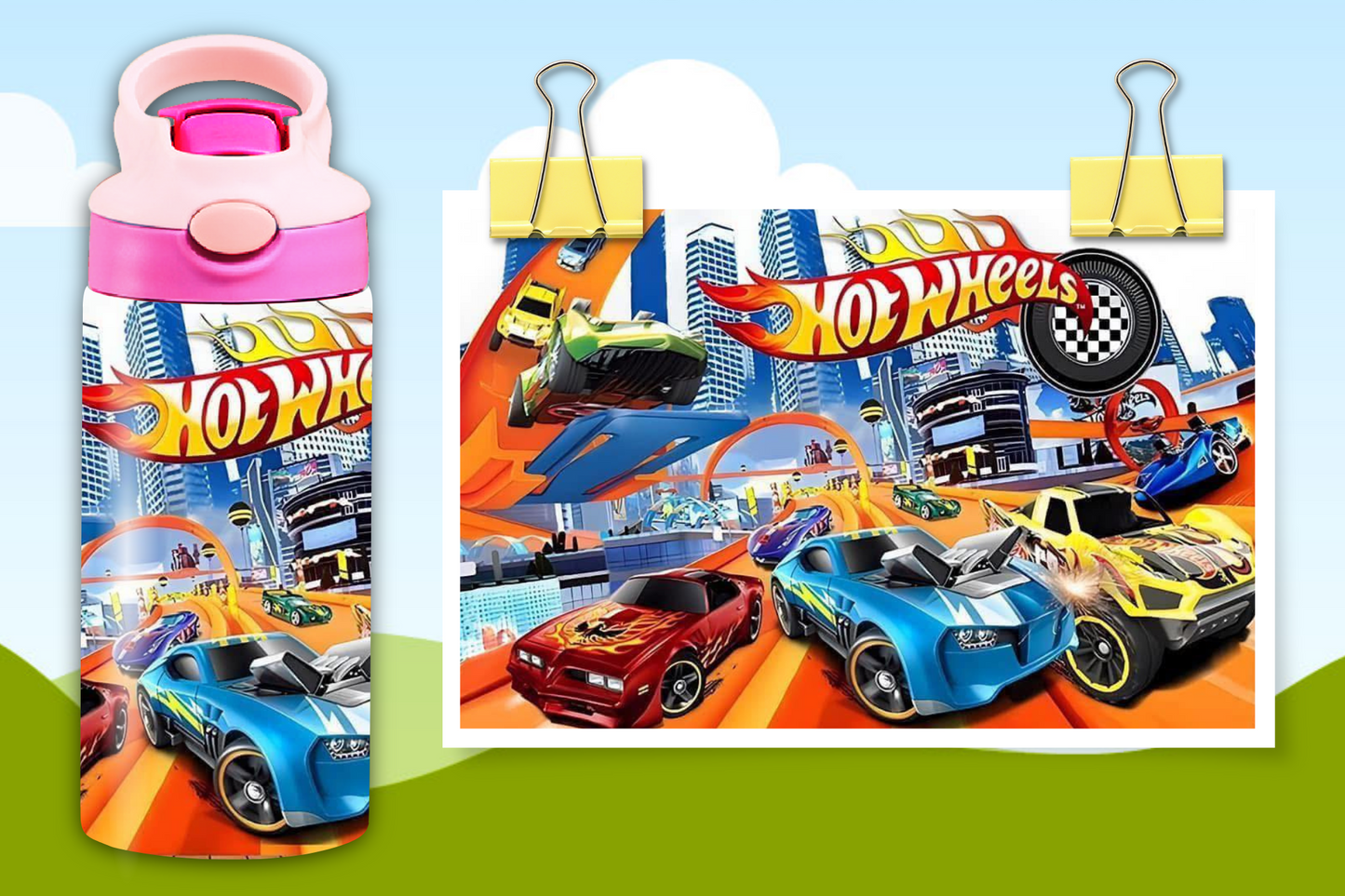 Hot Wheels Tumbler