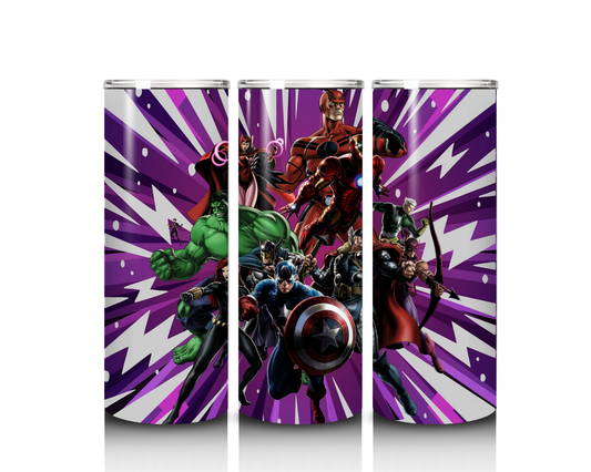 20 oz Avengers Assemble Tumbler