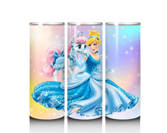 20 oz Cinderella Tumbler