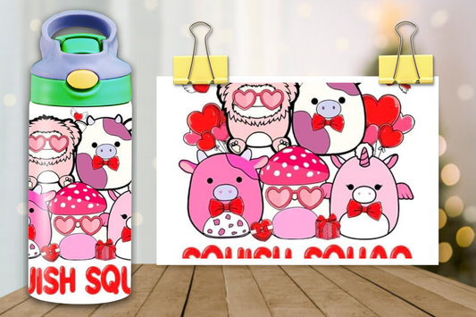 12 oz Squishmallow Water Bottle
