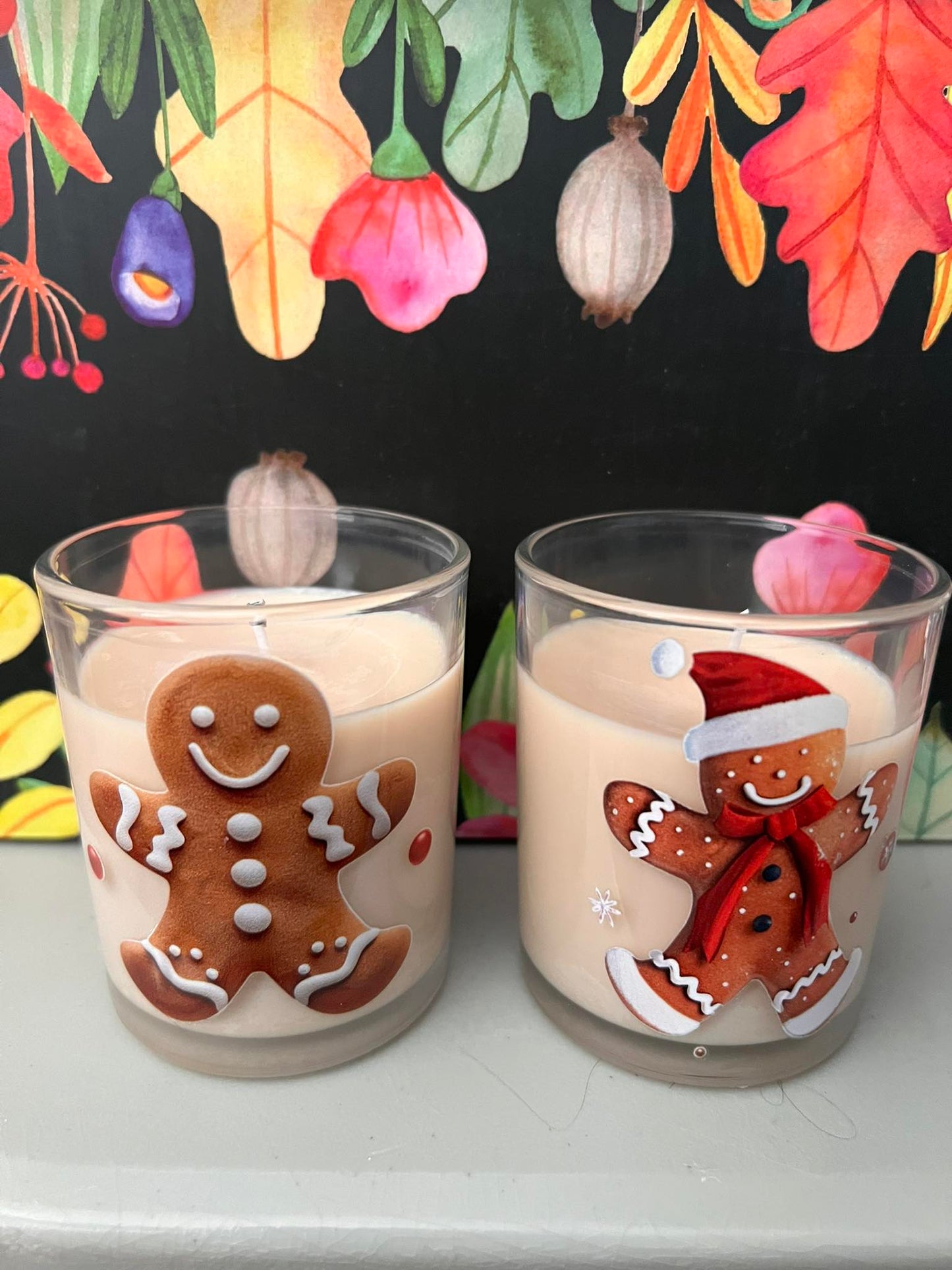 Cozy Hearth Gingerbread Candle