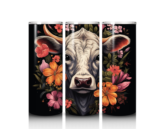 20 oz Cow Tumbler