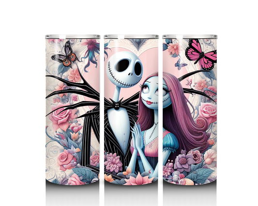 Jack and Sally Love Tumbler