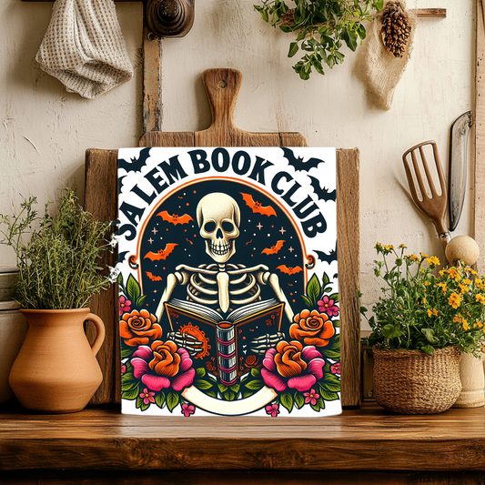 Salem Book Club Dish Towel