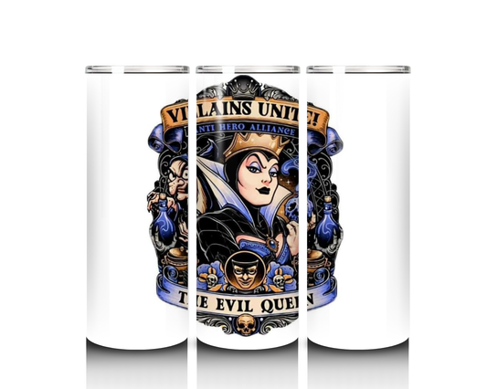 20 oz Villains Unite Evil Queen Tumbler