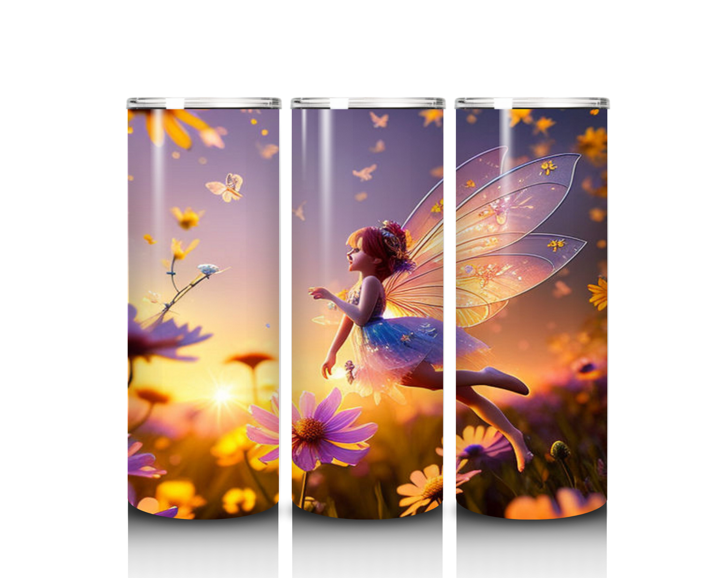 Flying Child Fairy Tumbler