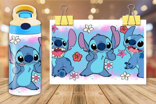 12 oz Stitch Water Bottle