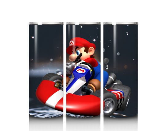 20 oz Mario Kart Tumbler