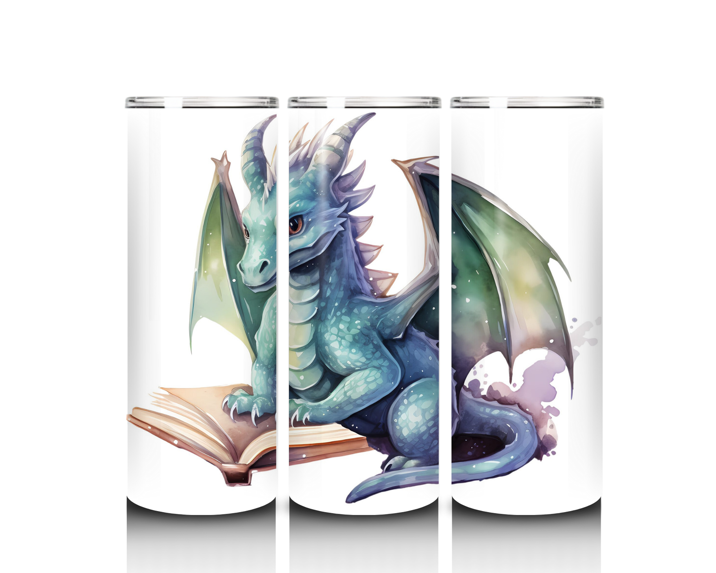 20 oz Reading Dragon Tumbler