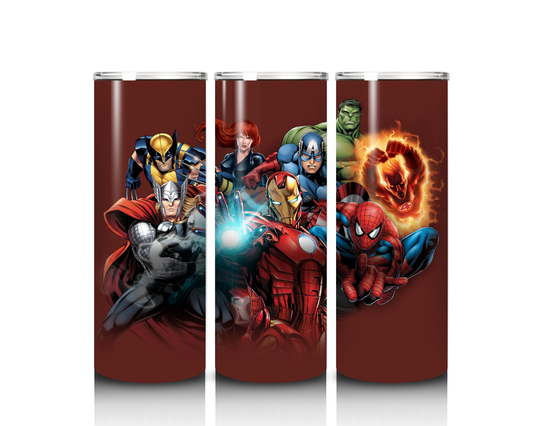 20 oz Avengers Heroes Tumbler
