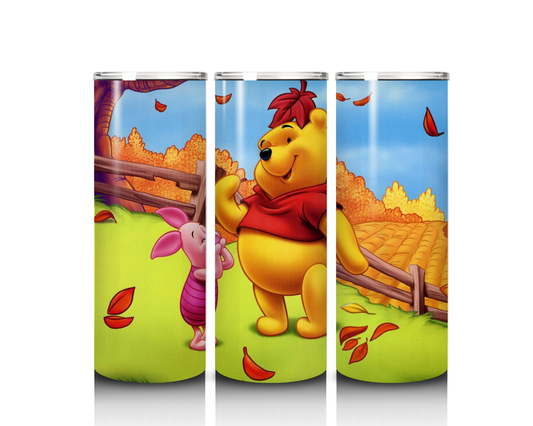 20 oz Pooh and Piglet Tumbler