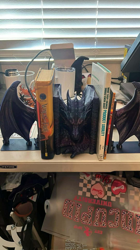 Dragon Book Nook and Wing Book Ends