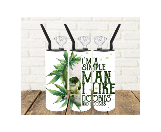 Simple Man 420 Tumbler Pipe