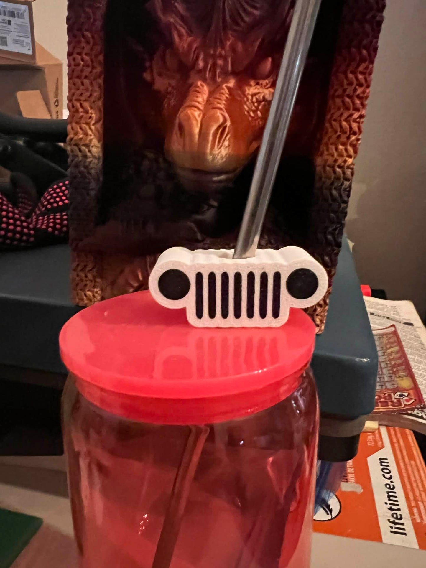 Jeep Front End Straw Topper