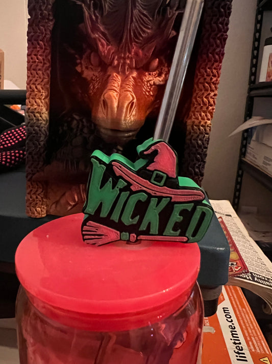 Wicked Straw Topper