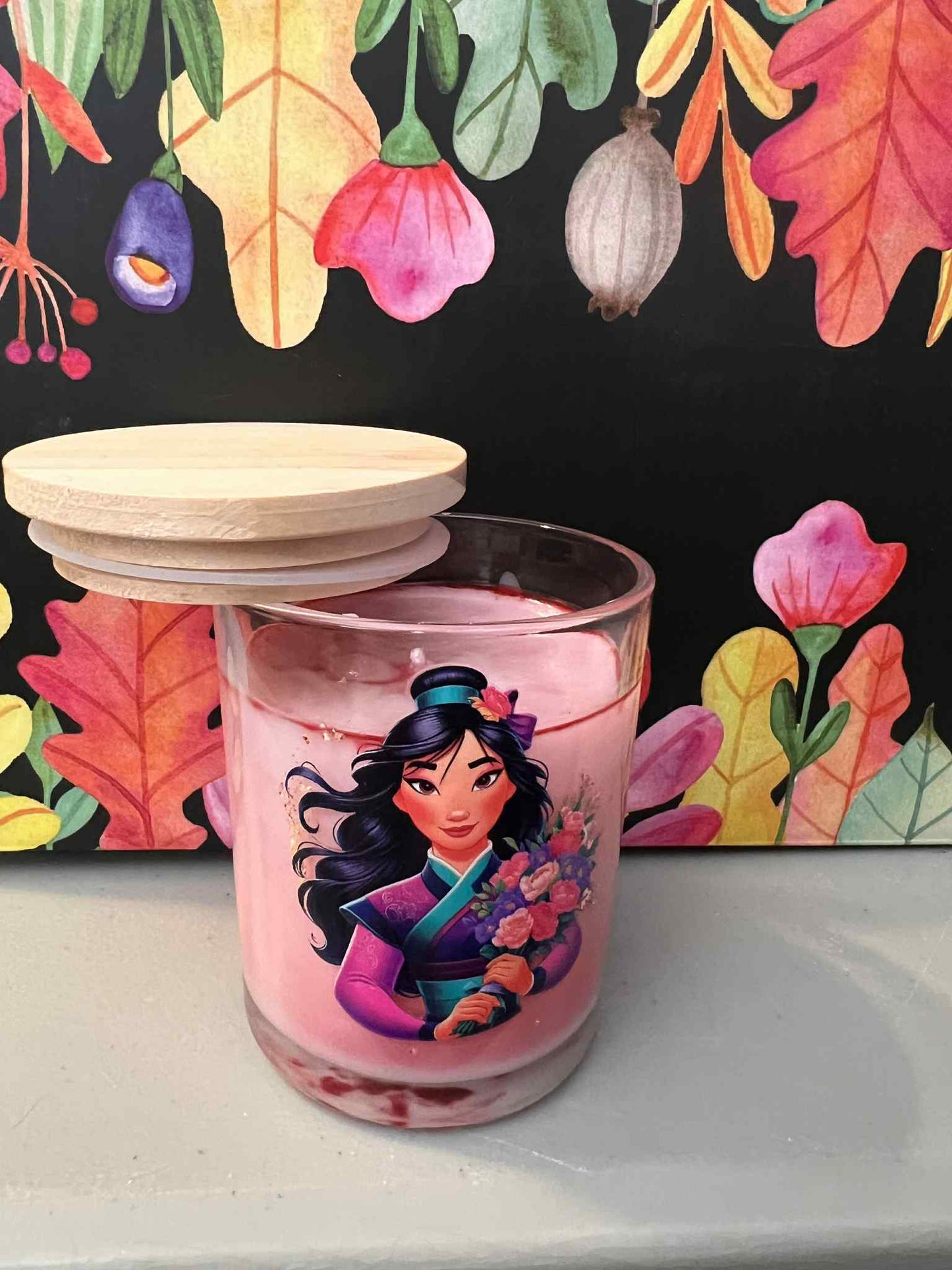 Honor in Bloom Mulan Candle