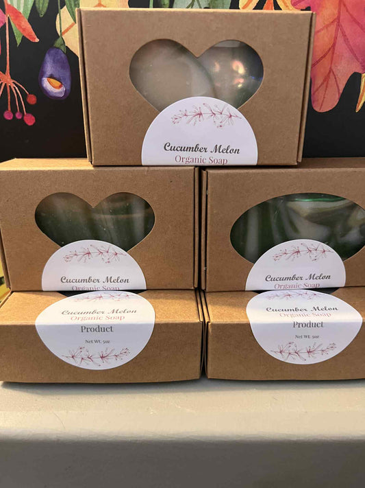 Cucumber Melon Soap Bar (organic)